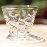 Teacup Made of Heat Resistance Glass, "Diamond" Glass Cup 50ml, Made by Ryuta Mizukami